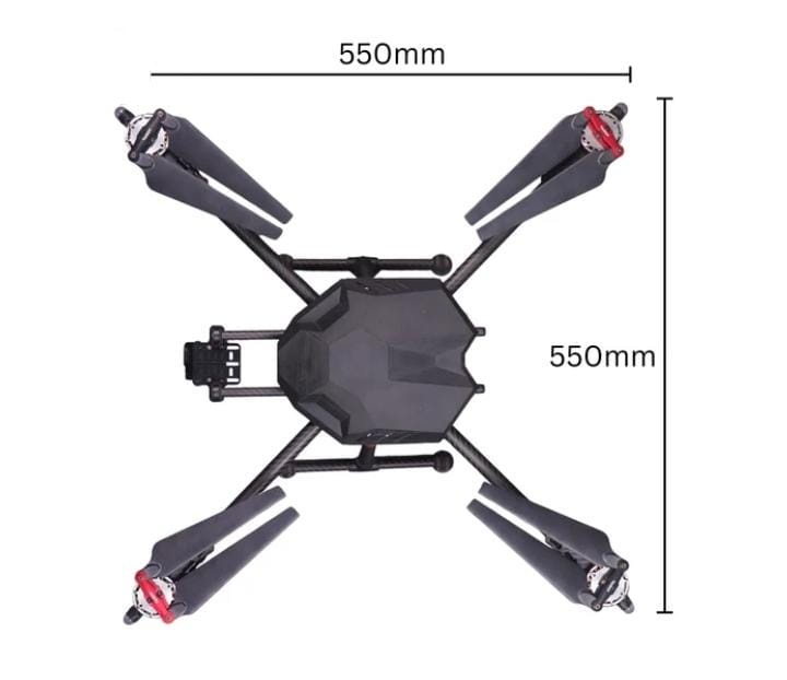 ShadowEye 650 – Industrial Surveillance & Cargo Drone (75 Min Flight, 1.2kg Payload)