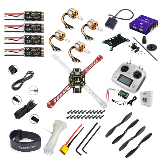 Radiolink Crossflight Flight Controller With GPS TS100 F450 Quadcopter Advance Drone Kit - i6s