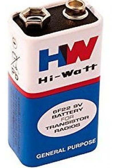 9V Original HW High-Quality Battery-5Pcs. 